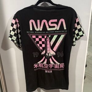Men’s NASA Black Graphic T-Shirt Japanese